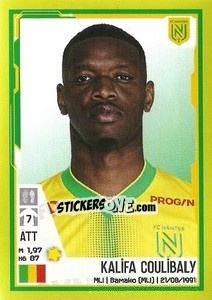 Figurina Kalifa Coulibaly - FOOT 2021-2022 n. 307 - Panini