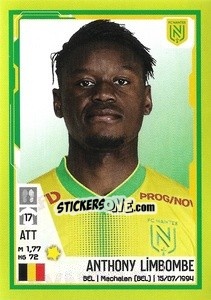 Sticker Anthony Limbombe - FOOT 2021-2022 n. 310 - Panini