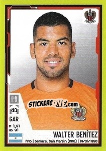 Sticker Walter Benítez - FOOT 2021-2022 n. 317 - Panini