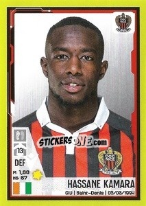 Sticker Hassane Kamara - FOOT 2021-2022 n. 321 - Panini