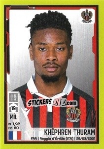 Sticker Khéphren Thuram - FOOT 2021-2022 n. 328 - Panini