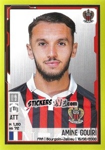 Sticker Amine Gouiri - FOOT 2021-2022 n. 332 - Panini