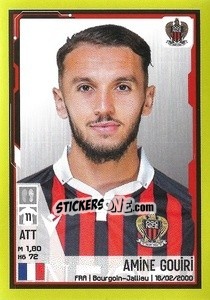 Sticker Amine Gouiri - FOOT 2021-2022 - Panini