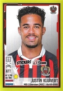 Sticker Justin Kluivert - FOOT 2021-2022 n. 333 - Panini