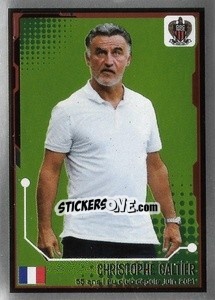 Cromo Christophe Galtier (Coach) - FOOT 2021-2022 - Panini