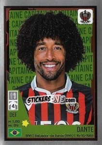 Sticker Dante (Capitaine) - FOOT 2021-2022 n. 336 - Panini