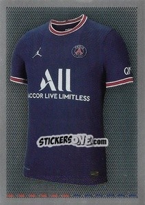 Sticker Maillot Domicile - FOOT 2021-2022 n. 340 - Panini