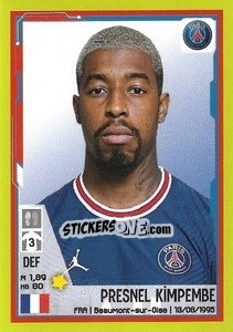 Sticker Presnel Kimpembe - FOOT 2021-2022 n. 345 - Panini
