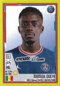 Sticker Idrissa Gueye - FOOT 2021-2022 n. 350 - Panini