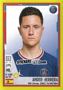 Cromo Ander Herrera - FOOT 2021-2022 - Panini