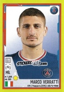 Sticker Marco Verratti - FOOT 2021-2022 n. 353 - Panini