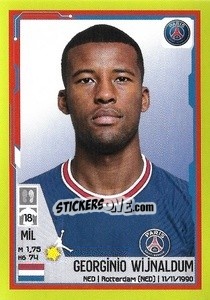Sticker Georginio Wijnaldum - FOOT 2021-2022 n. 354 - Panini