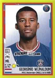 Sticker Georginio Wijnaldum - FOOT 2021-2022 - Panini