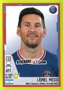 Sticker Lionel Messi - FOOT 2021-2022 n. 357 - Panini