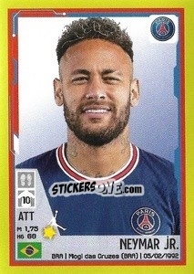 Sticker Neymar Jr. - FOOT 2021-2022 - Panini