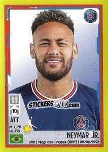 Cromo Neymar Jr. - FOOT 2021-2022 - Panini