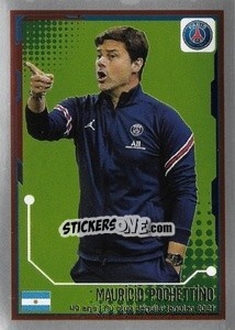 Cromo Mauricio Pochettino (Coach) - FOOT 2021-2022 - Panini