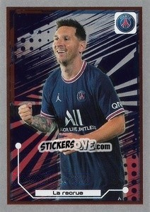 Cromo Léo Messi (la Recrue) - FOOT 2021-2022 - Panini