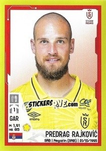 Sticker Predrag Rajkovic - FOOT 2021-2022 - Panini