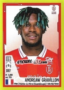 Sticker Andreaw Gravillon - FOOT 2021-2022 n. 368 - Panini