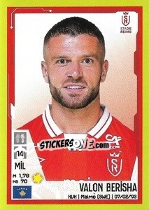 Sticker Valon Berisha - FOOT 2021-2022 n. 371 - Panini