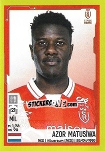 Sticker Azor Matusiwa - FOOT 2021-2022 n. 377 - Panini