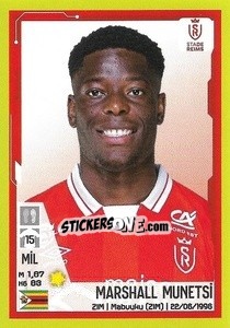 Figurina Marshall Munetsi - FOOT 2021-2022 - Panini