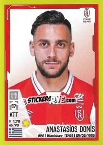 Sticker Anastasios Donis - FOOT 2021-2022 n. 379 - Panini