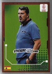 Sticker Óscar García (Coach) - FOOT 2021-2022 - Panini