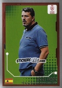 Cromo Óscar García (Coach) - FOOT 2021-2022 - Panini