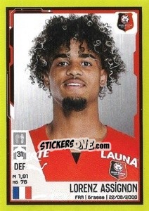 Sticker Lorenz Assignon - FOOT 2021-2022 n. 391 - Panini