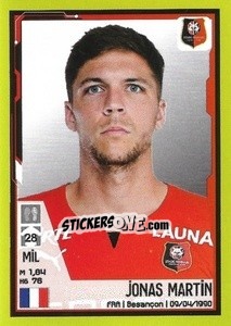 Sticker Jonas Martin - FOOT 2021-2022 n. 398 - Panini