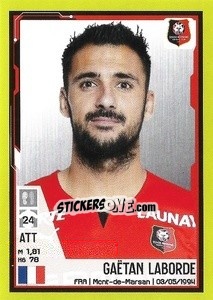 Sticker Gaetan Laborde - FOOT 2021-2022 n. 404 - Panini