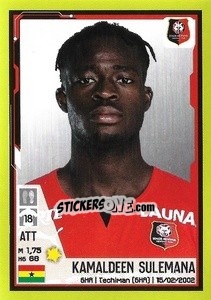 Sticker Kamaldeen Sulemana - FOOT 2021-2022 n. 405 - Panini