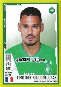 Sticker Timothée Kolodziejczak - FOOT 2021-2022 - Panini