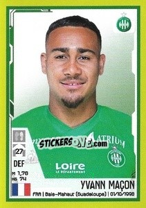 Figurina Yvann Mazon - FOOT 2021-2022 n. 415 - Panini