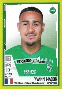 Sticker Yvann Mazon - FOOT 2021-2022 - Panini