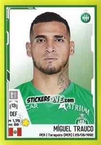 Figurina Miguel Trauco - FOOT 2021-2022 - Panini