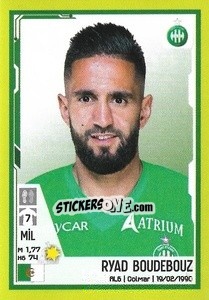 Sticker Ryad Boudebouz - FOOT 2021-2022 n. 421 - Panini