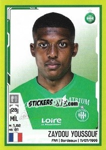 Figurina Zaydou Youssouf - FOOT 2021-2022 - Panini