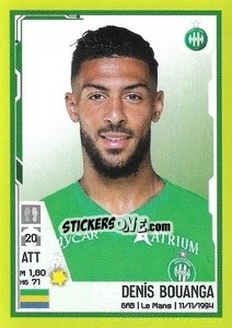 Sticker Denis Bouanga - FOOT 2021-2022 n. 425 - Panini