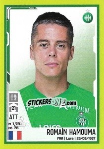 Figurina Romain Hamouma - FOOT 2021-2022 - Panini