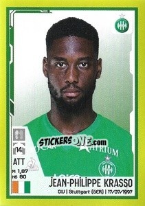 Sticker Jean-Philippe Krasso - FOOT 2021-2022 n. 428 - Panini