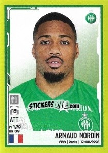 Sticker Arnaud Nordin - FOOT 2021-2022 n. 429 - Panini