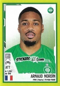 Figurina Arnaud Nordin - FOOT 2021-2022 - Panini