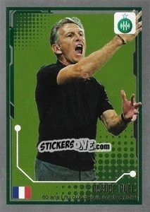 Sticker Claude Puel (Coach) - FOOT 2021-2022 n. 431 - Panini