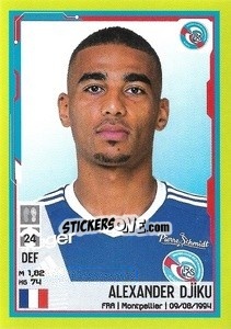 Sticker Alexander Djiku - FOOT 2021-2022 n. 439 - Panini