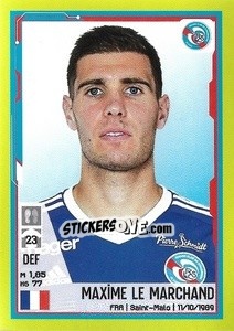 Sticker Maxime Le Marchand - FOOT 2021-2022 n. 442 - Panini