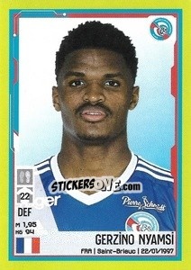 Figurina Gerzino Nyamsi - FOOT 2021-2022 - Panini