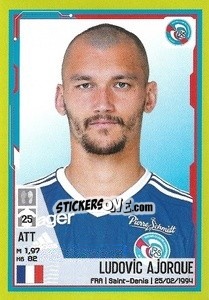Sticker Ludovic Ajorque - FOOT 2021-2022 n. 450 - Panini